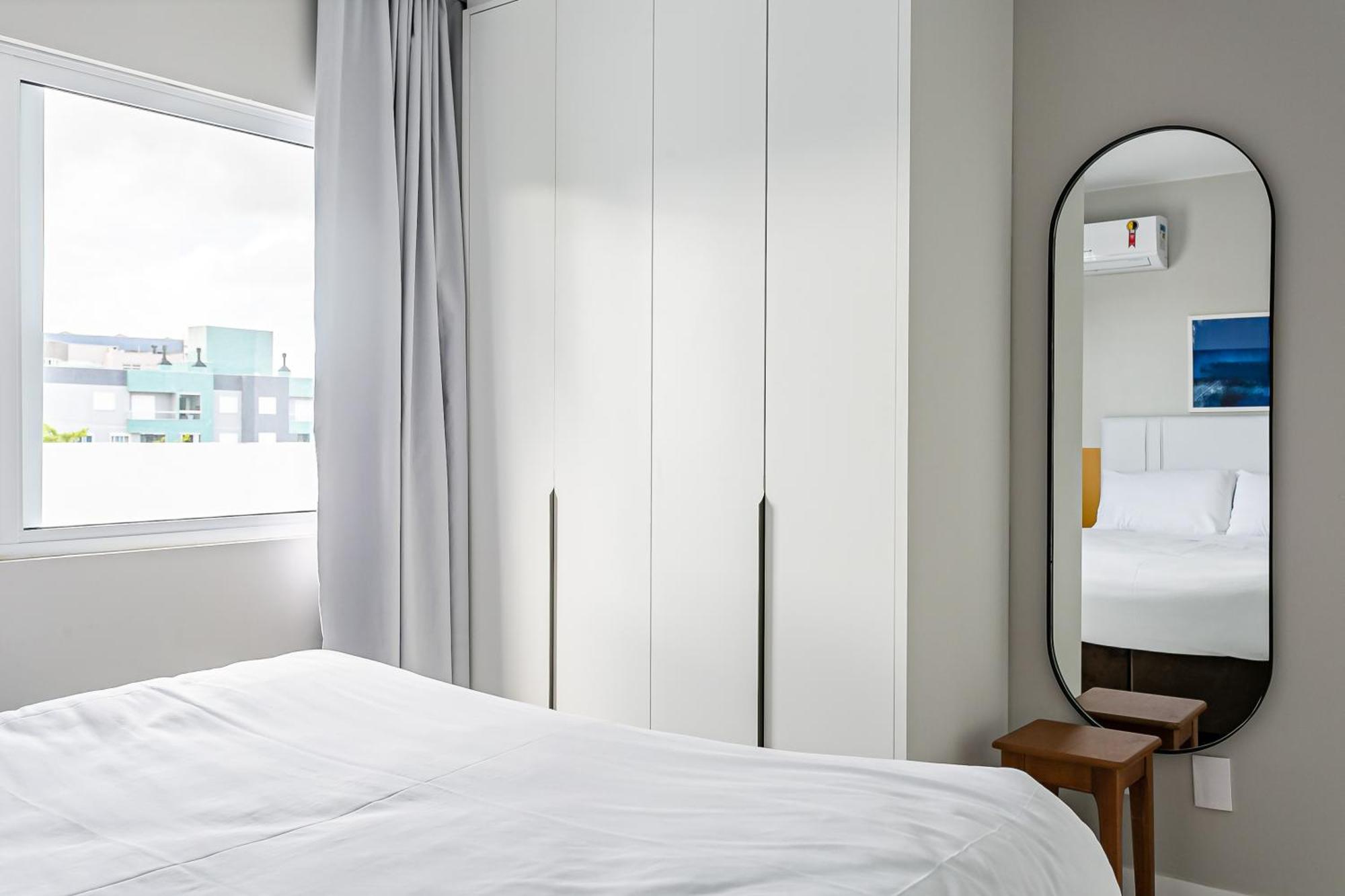 Predio Com Apartamentos Completos, Com Piscina E A Passos Da Praia - Agua Marinha Florianopolis Luaran gambar
