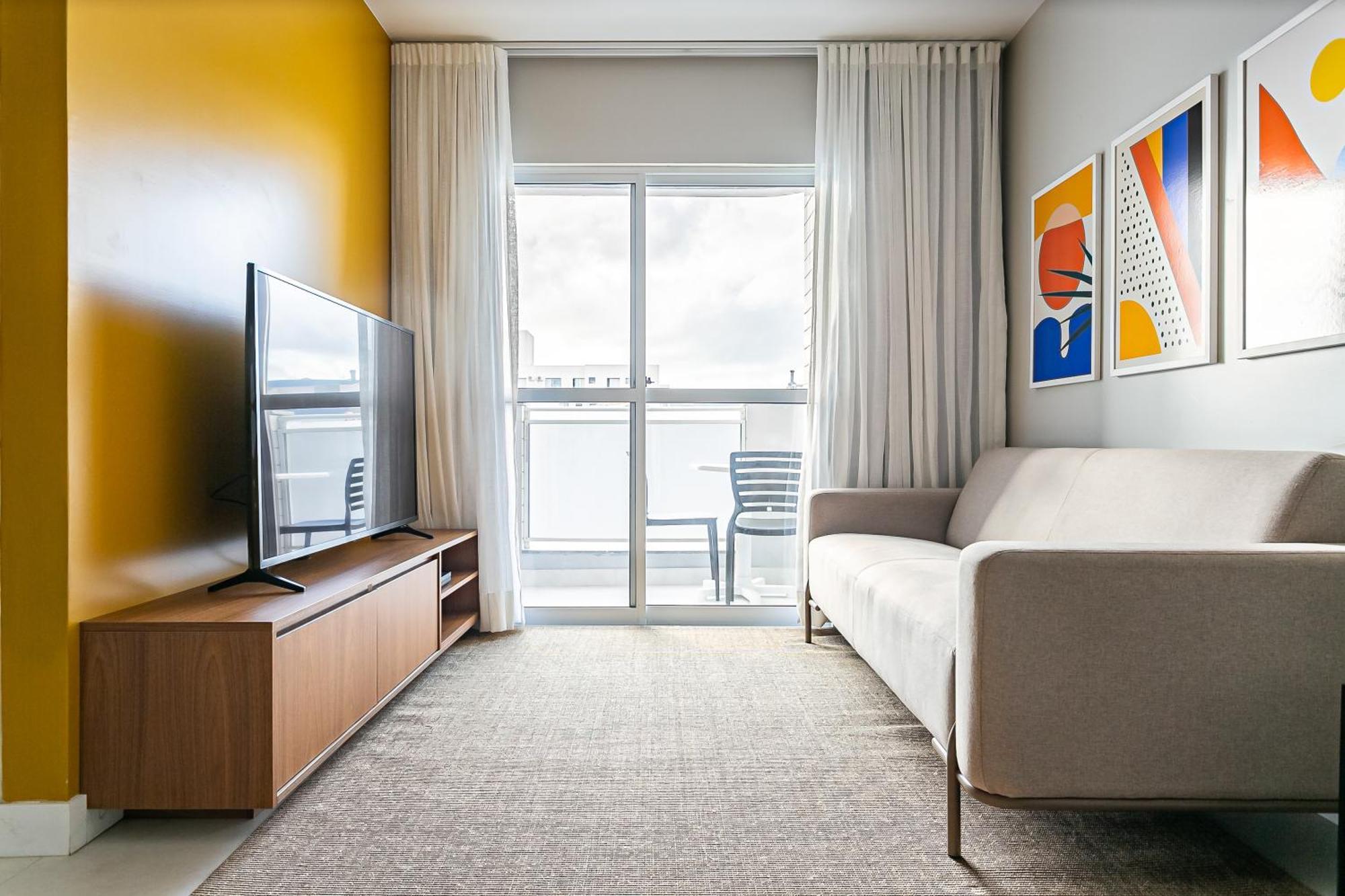Predio Com Apartamentos Completos, Com Piscina E A Passos Da Praia - Agua Marinha Florianopolis Luaran gambar